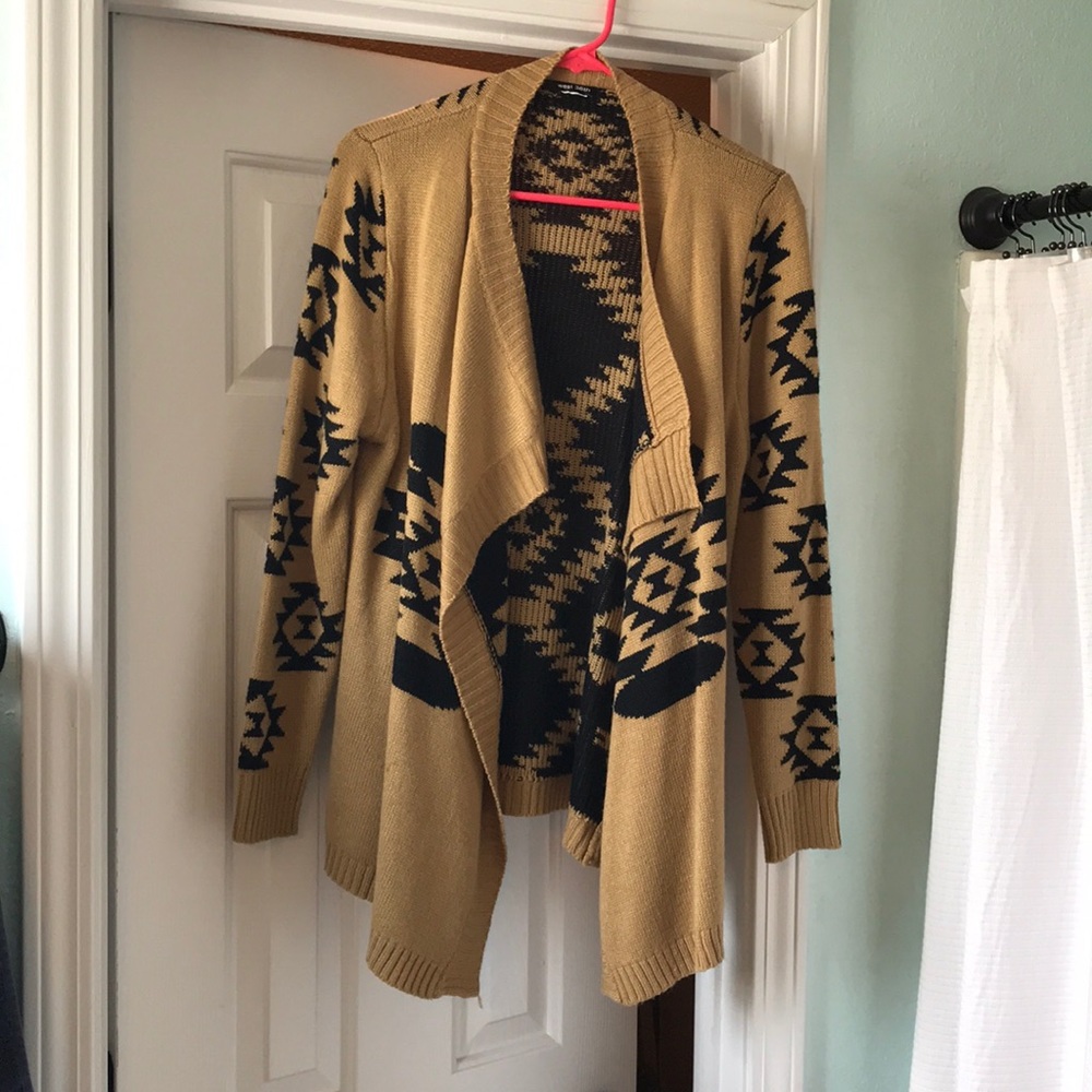 Printed Cardigan